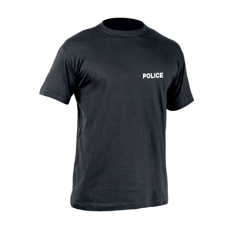 T-Shirt Police Noir