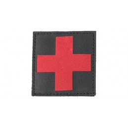 Patch Red Cross Black BlackHawk