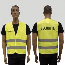 Gilet fluo haute visibilité sécurité