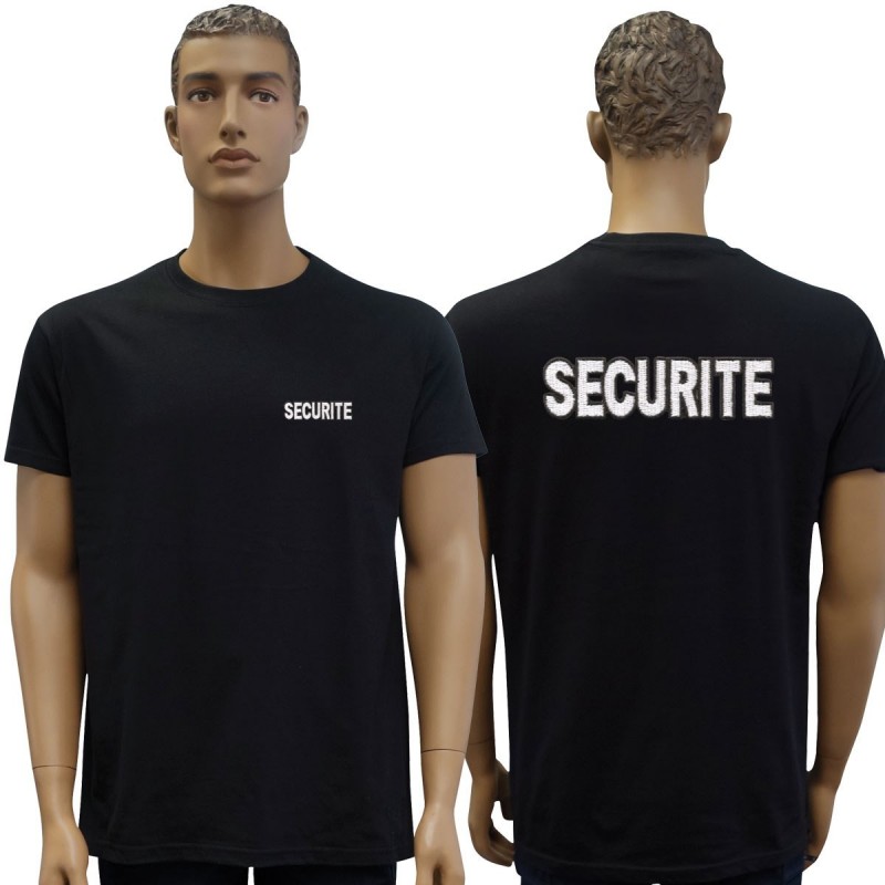 T-shirt Securité Noir