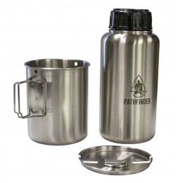 Stainless Steel Bottle and nesting set Pathfinder