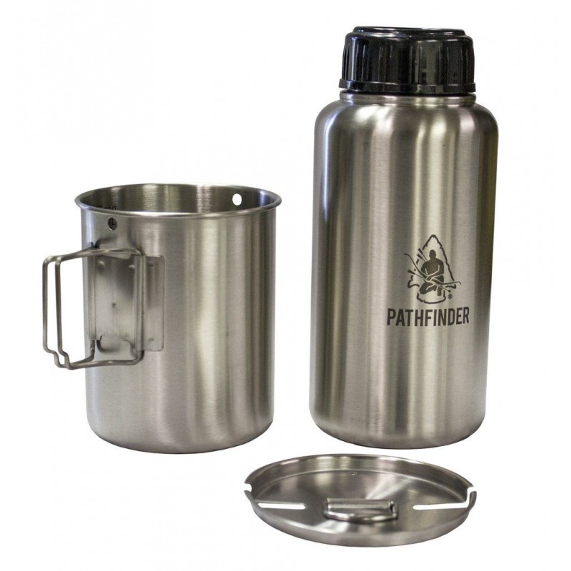 Stainless Steel Bottle and nesting set Pathfinder Stainless Steel Bottle and nesting set Pathfinder
